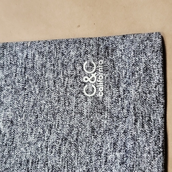 C&C California Size S Gray Long Sleeve Pullover Shirt Stretch Mesh Detail NEW - Picture 12 of 13